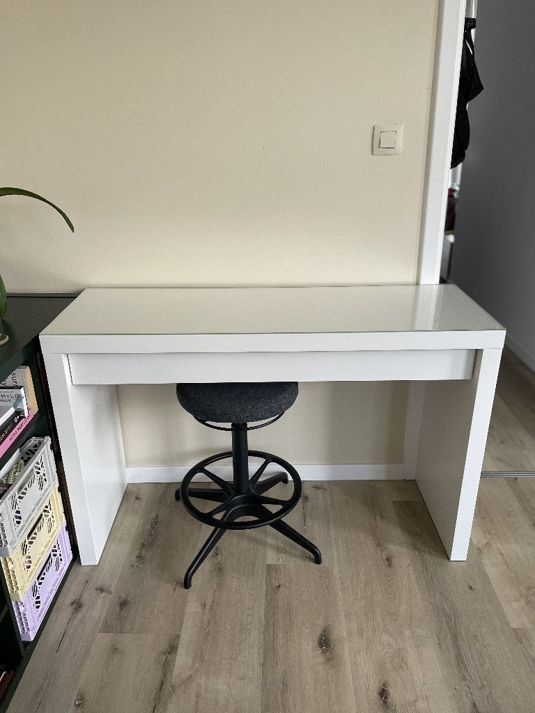 Bureau / Kaptafel Ikea, Bureau d'ordinateur, 120 cm, 30 cm, Avec tiroirs