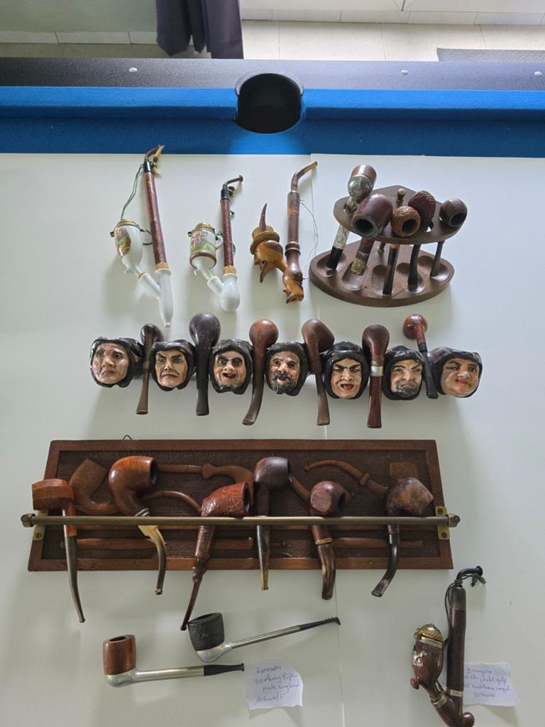 verzameling oude pijpen, Antiek en Kunst, Ophalen