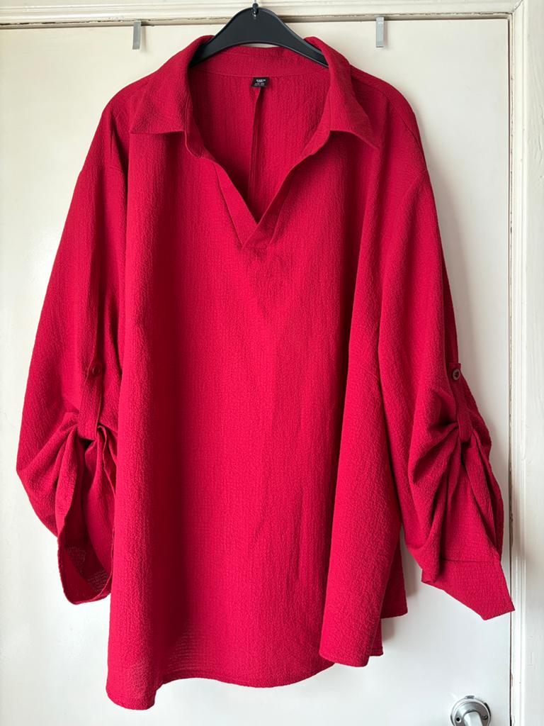 SHEIN Curve blouse maat 8XL, Kleding | Dames, Grote Maten, Ophalen of Verzenden, Zo goed als nieuw