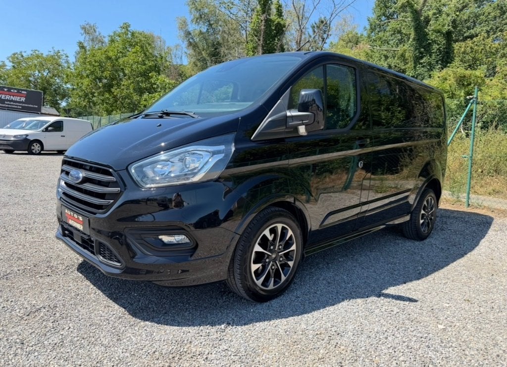Ford Transit Custom 2.0//L1//Sport//185 Pk//Automaat//Camera, Leder en Stof, Bedrijf, Diesel, Ford