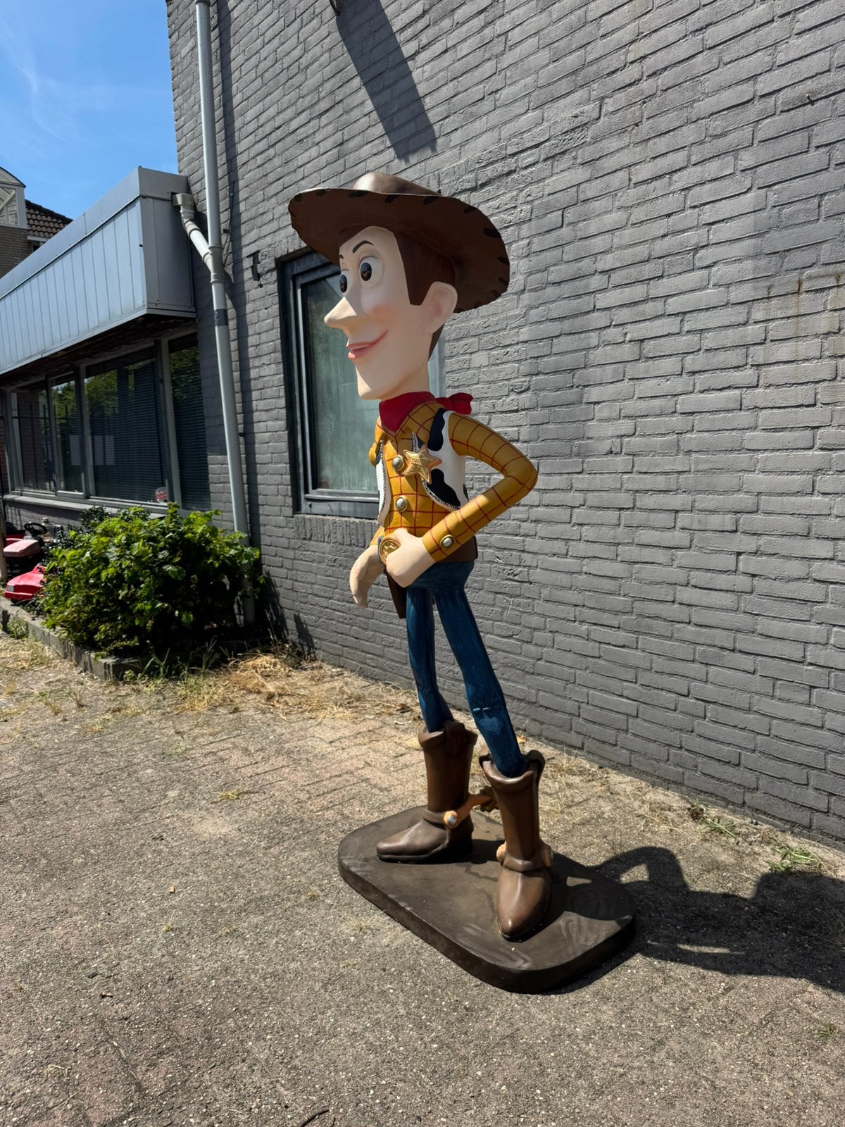 Woody Toy Story beeld XXXL, Ophalen, Overige figuren, Gebruikt, Beeldje of Figuurtje