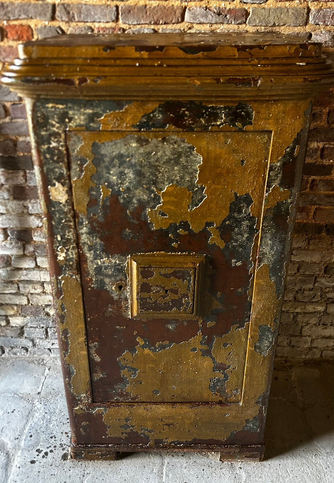 Ancien coffre-fort avec serrure fonctionnelle et 2 clés, Enlèvement, Utilisé, Coffre-fort
