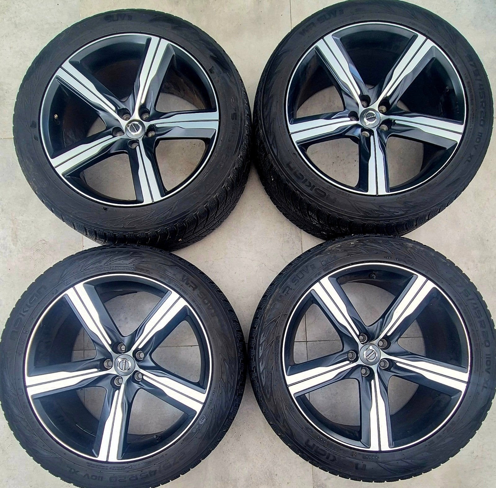 ORIGINEEL VOLVO 20 INCH VELGEN MET GOEIE BANDEN, Auto-onderdelen, Banden en Velgen, Ophalen, 20 inch, Banden en Velgen