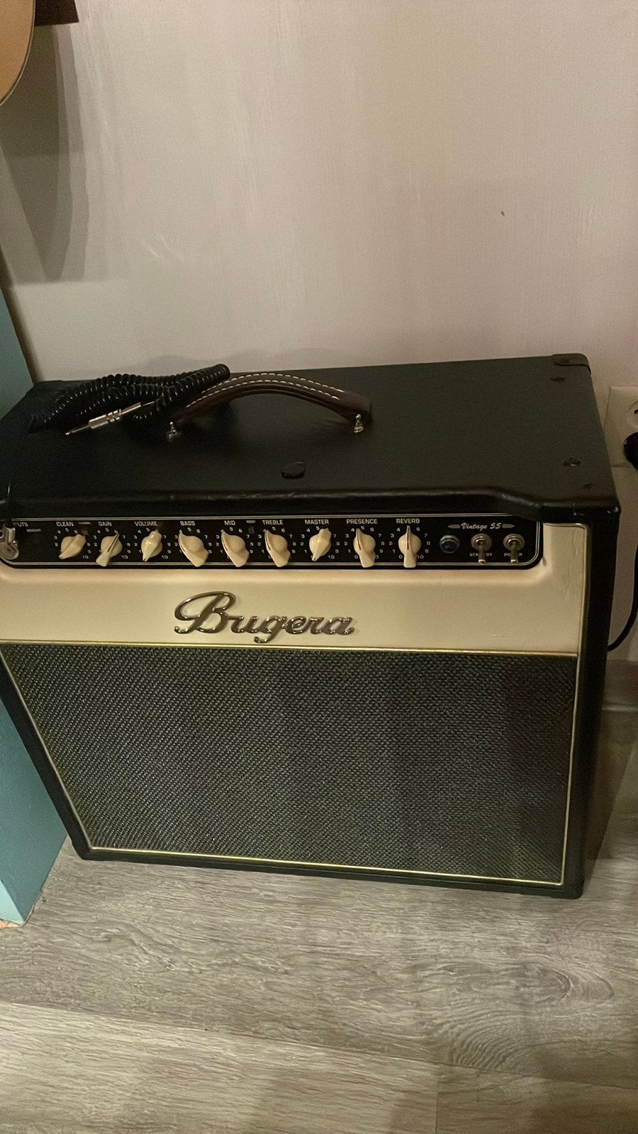Bugera 55 all tube gitaar versterker, Muziek en Instrumenten, Versterkers | Bas en Gitaar, Ophalen, Zo goed als nieuw, Gitaar