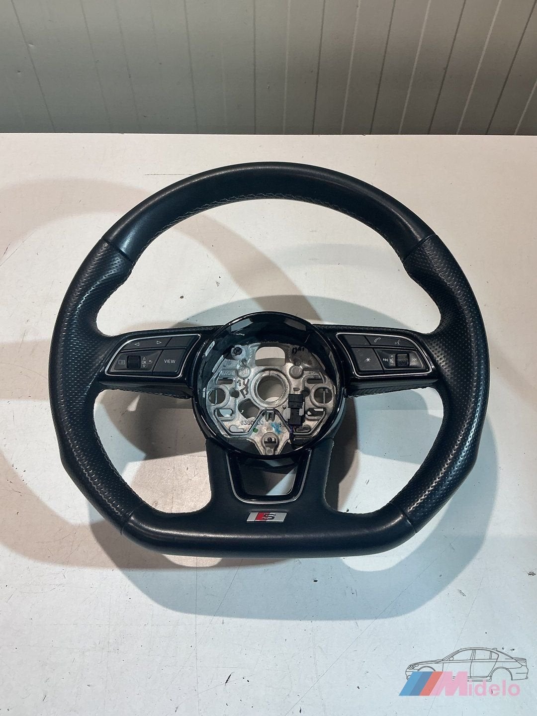 AUDI A3 S LINE STUUR MET FLIPPERS 82A419091, Autos : Pièces & Accessoires, -, Audi, Utilisé, -