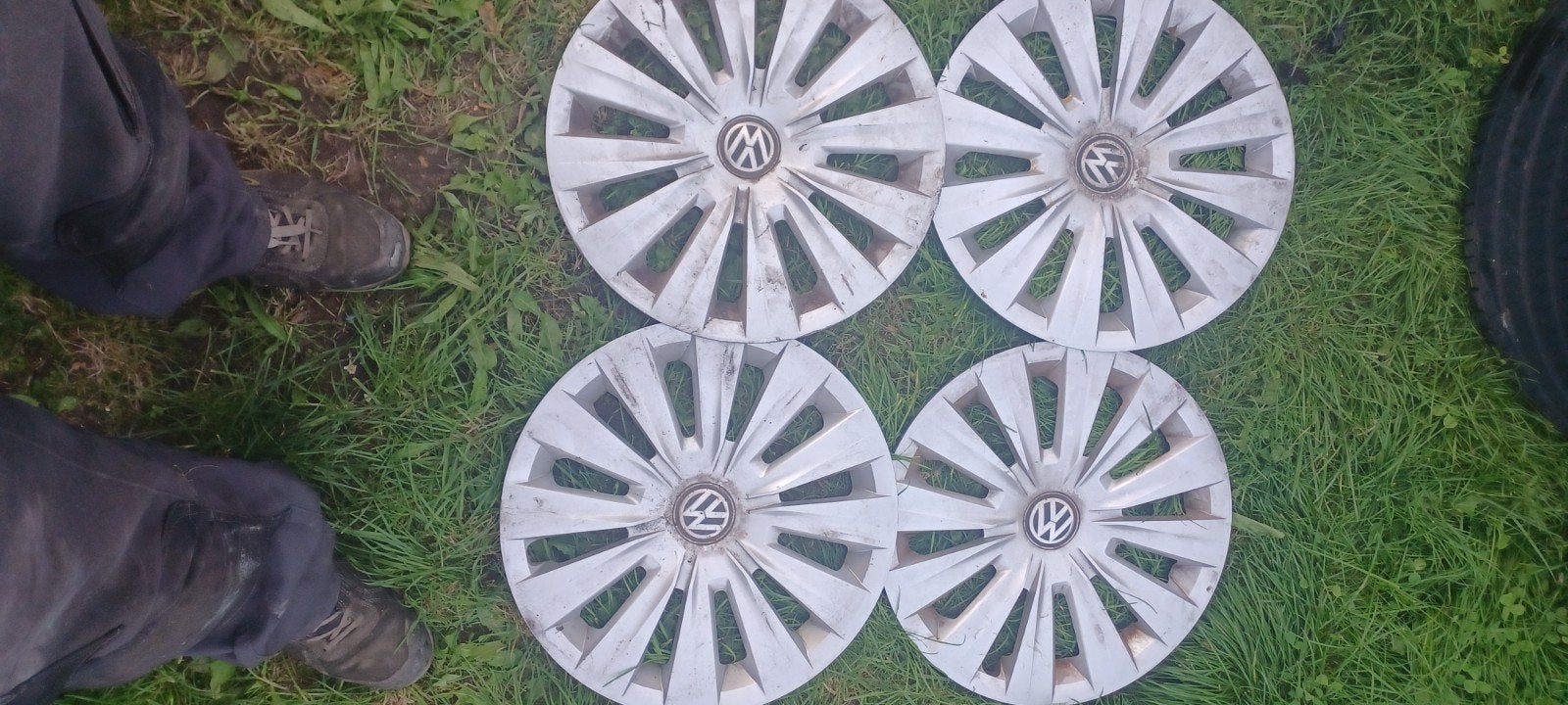 4x vw wil doppen 15 inch, Ophalen of Verzenden
