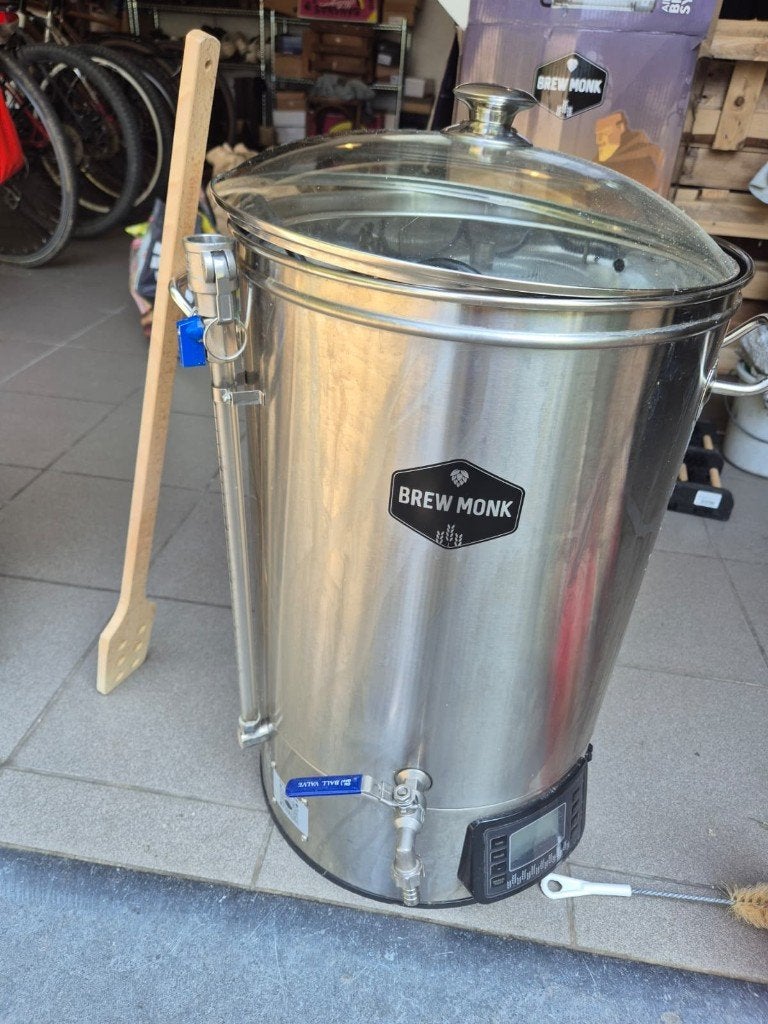 Complete brouwset (30 liter), Ophalen, Gebruikt