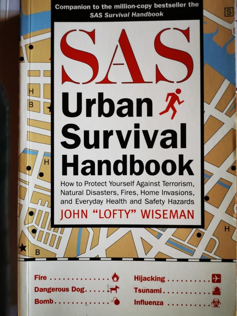 Sas urban survival handbook, Wisman, Engelstalig, Boeken, Ophalen of Verzenden, Zo goed als nieuw