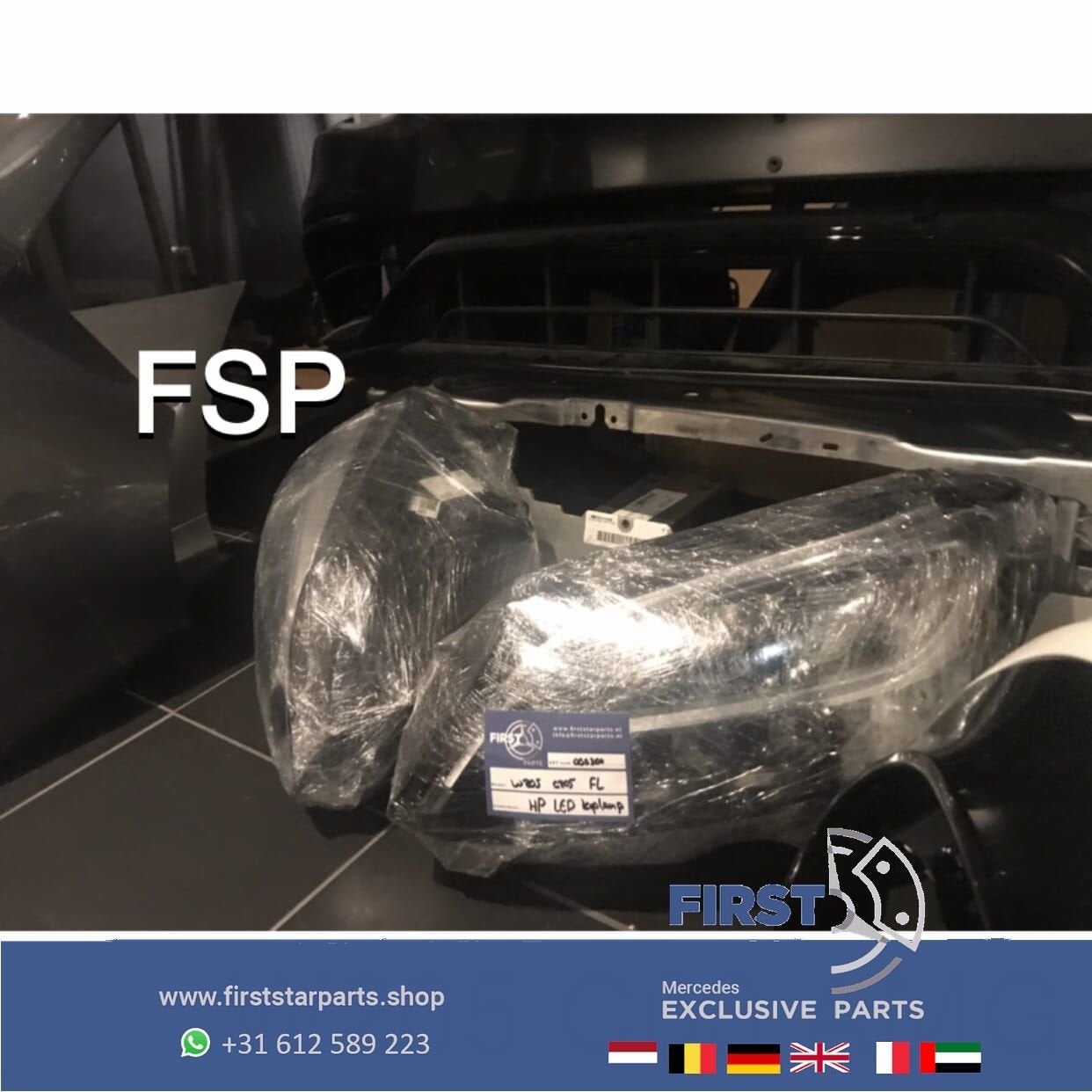 C205 Mercedes C KLASSE FACELIFT C63 AMG VOORKOP NEUS COUPÉ C, Utilisé, -, Avant, -