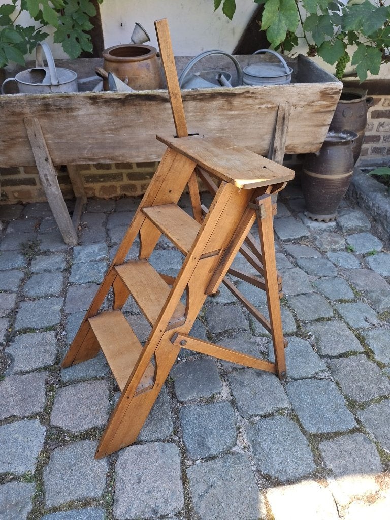 oud laddertje, jaren 1800-1900, Ophalen of Verzenden