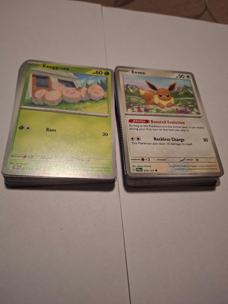 Pokémon PRE - Base Set (C/U) - Bulk, Ophalen of Verzenden, Zo goed als nieuw, Meerdere kaarten