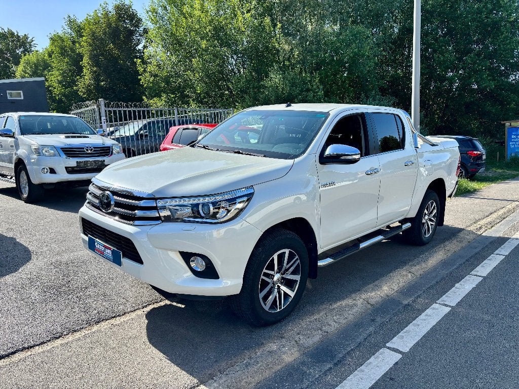 Hilux DC 2.4 D4 BVA „Belgische autopas”, Auto's, Automaat, 4 deurs, 4 cilinders, Wit