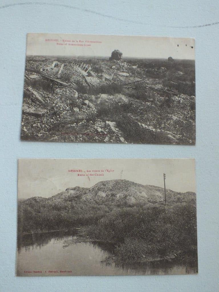 Personnes - 2 cartes - WW1 -------, Collections, Enlèvement ou Envoi, Affranchie, Flandre Occidentale