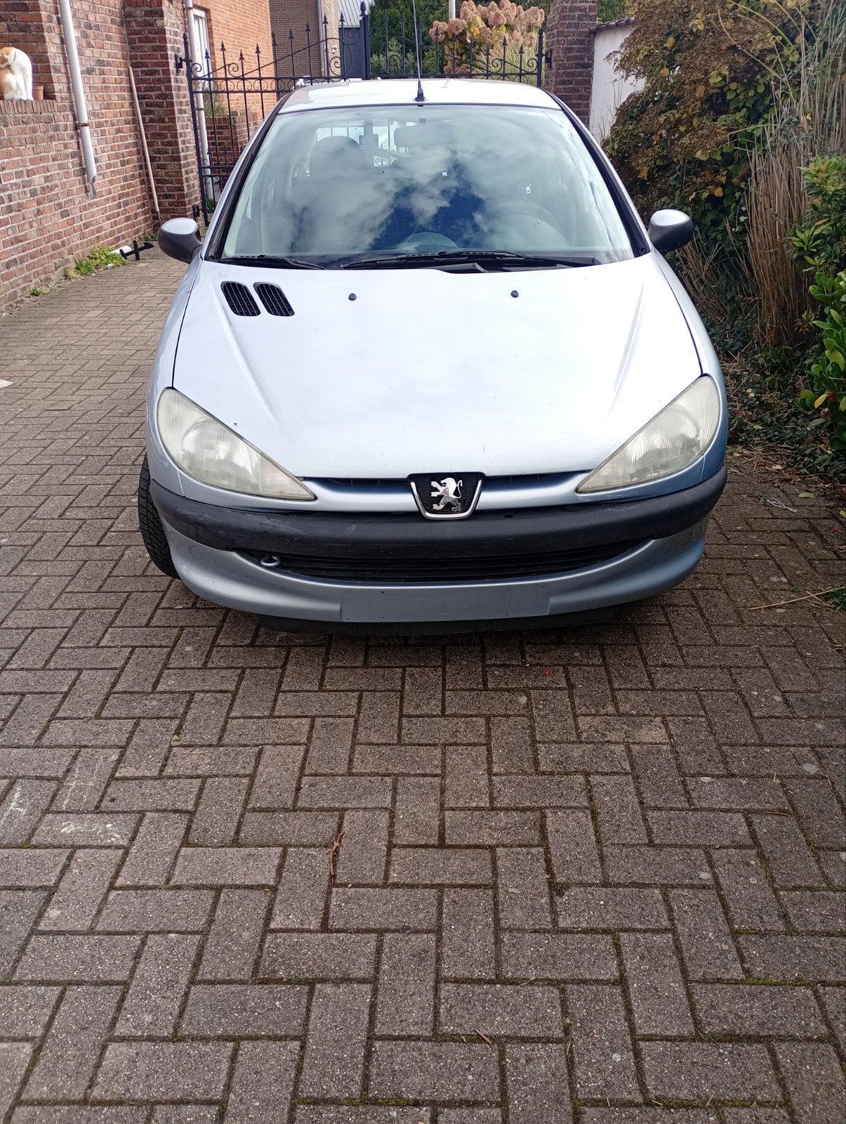 peugeot 206 gekeurd voor verkoop, Auto's, Stof, Zwart, Handgeschakeld, 5 deurs