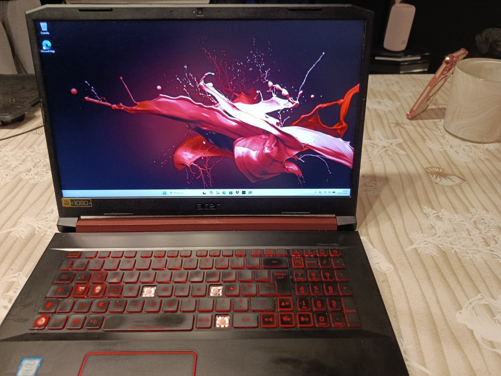 pc gamer échange contre play5, I7 9750H, Enlèvement, Utilisé, Gaming