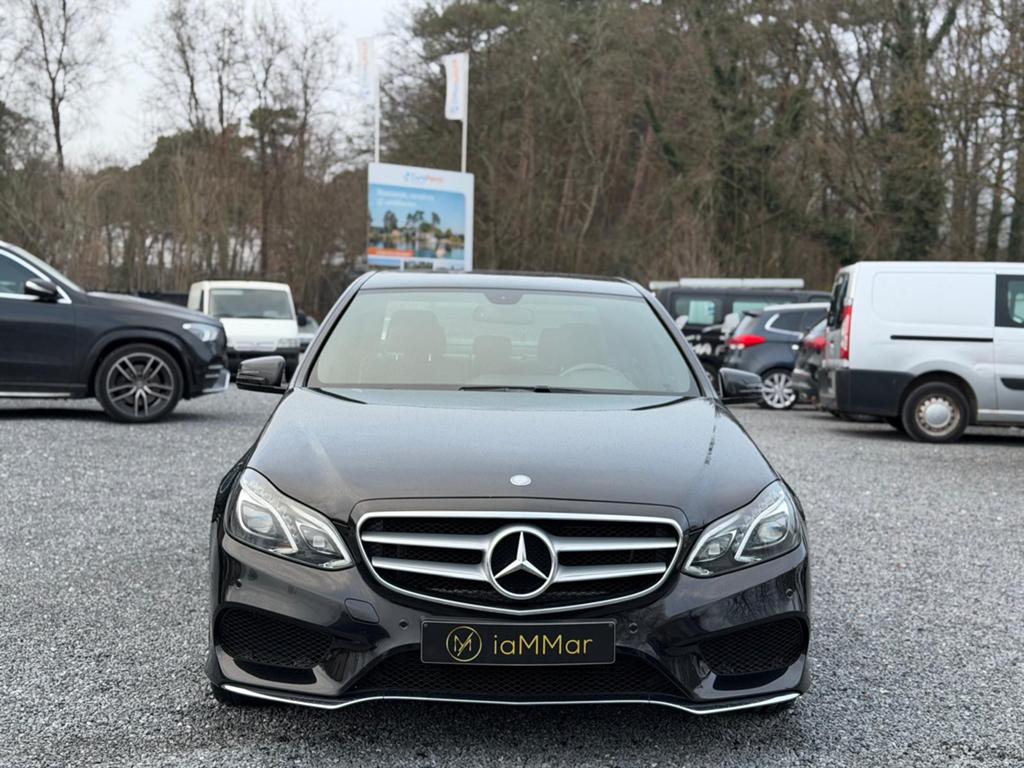 MERCEDES E250 - AMG PACKET, Auto's, Automaat, Euro 5, Zwart, Bedrijf