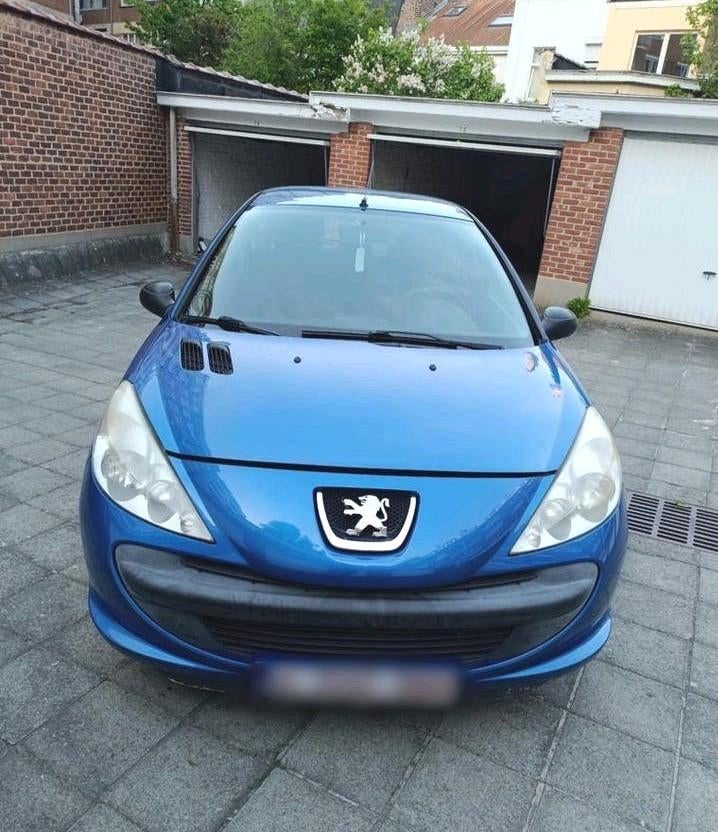 Peugeot 206+ 1.1 benzine, met keuring, lez ok, Auto's, Voorwielaandrijving, 4 cilinders, Blauw, Particulier