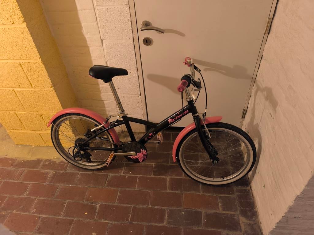 Vélo Btwin fille, Ophalen
