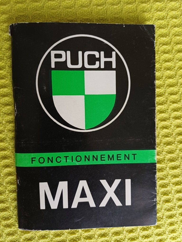 Manuel d'entretien, vélomoteurs Puch Maxi, Ophalen of Verzenden, Overige merken