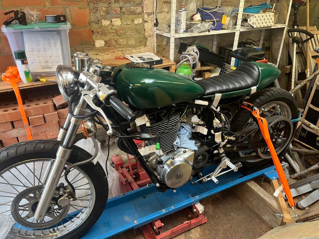 Suzuki ls 650 savage Ryca CS1 caferacer, Motoren, Motoren | Suzuki, Particulier