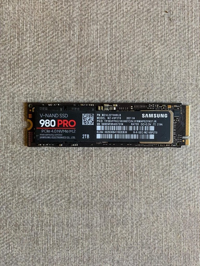 Samsung 980 PRO 2TB. Internal SSD, Intern, SSD, Ophalen of Verzenden, Zo goed als nieuw