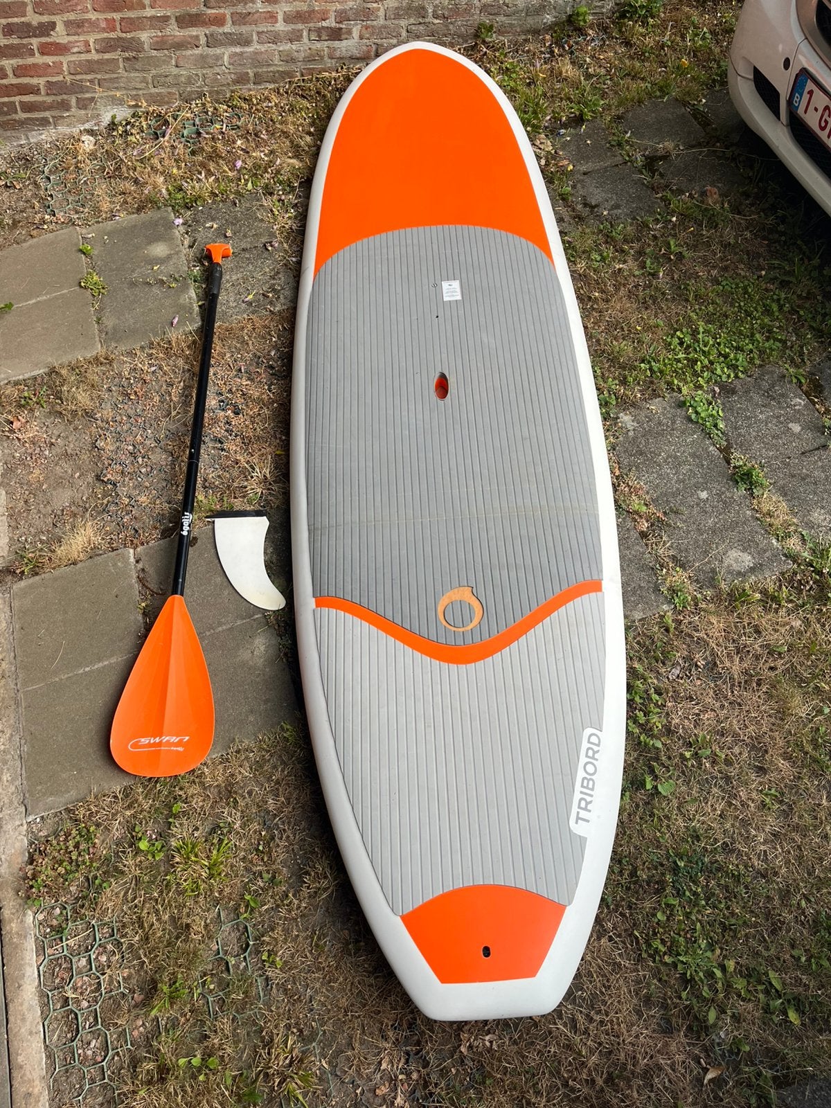 Stand Up Paddle rigide (SUP) + pagaie, Enlèvement, Comme neuf