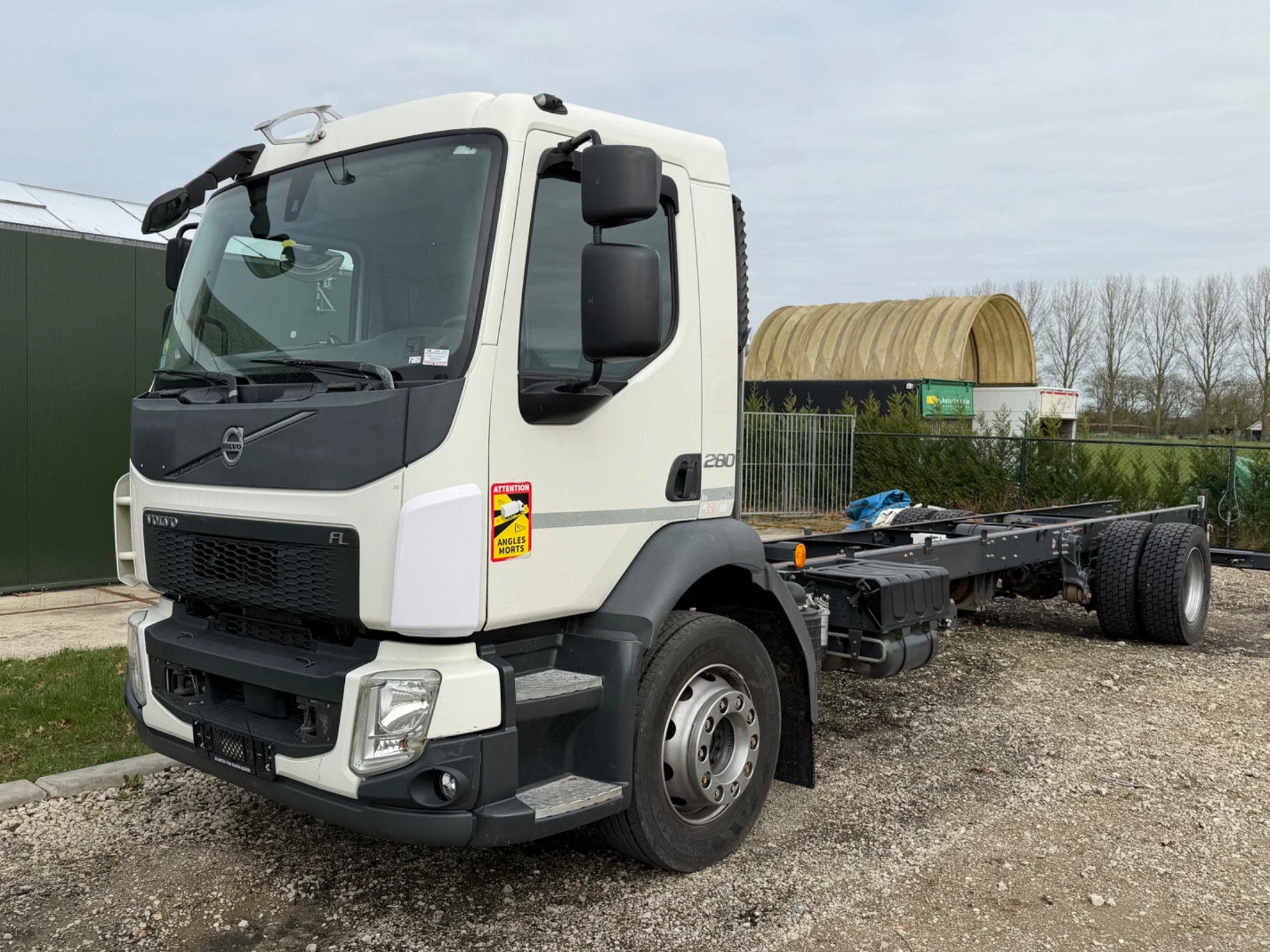 Volvo FE 280 FL 280.18 EURO6 2018 Motor defect. (bj 2018), Overige merken, Gebruikt, 7698 cc, Wit