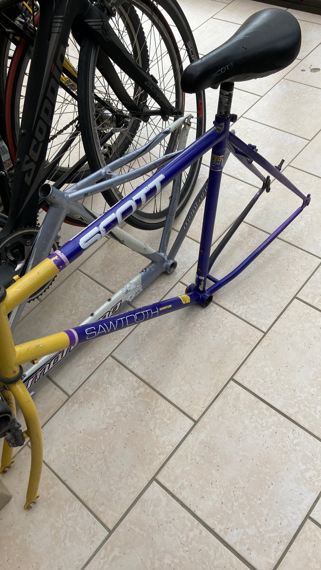 cadre vélos, Vélos & Vélomoteurs, Enlèvement, Comme neuf, Cadre