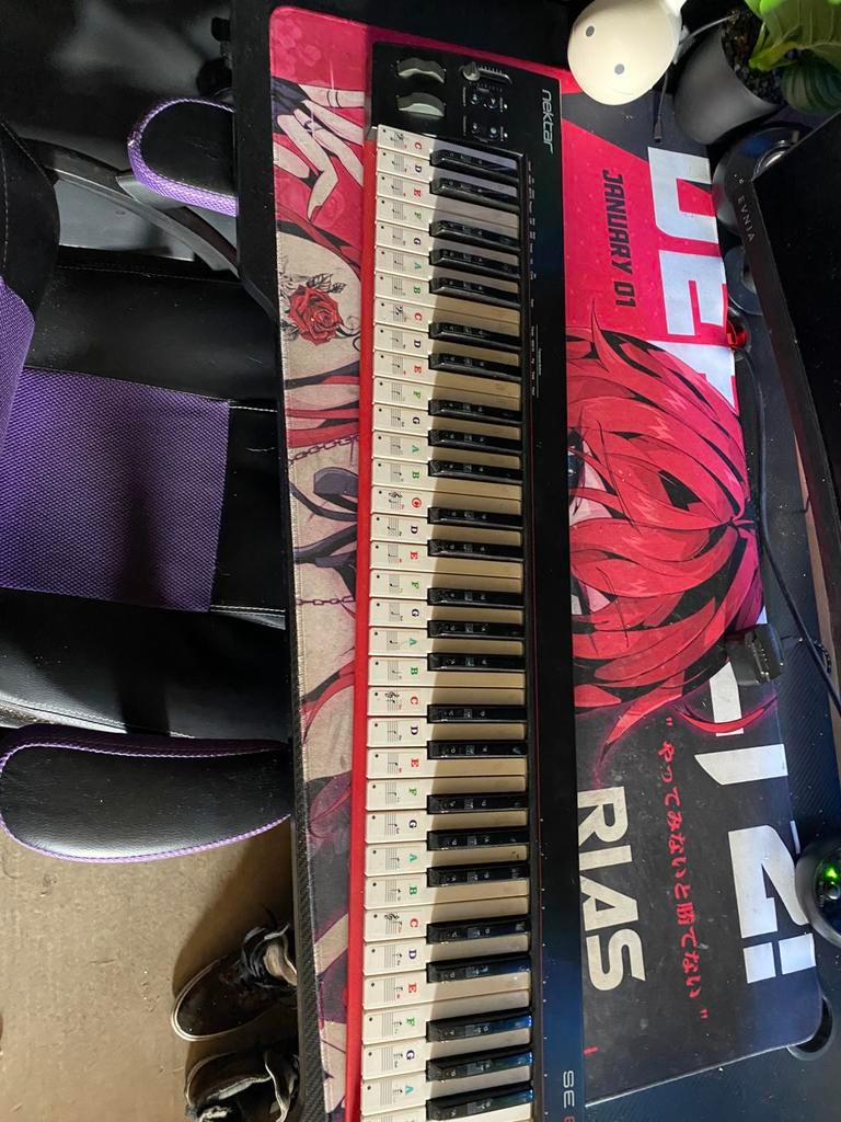 Nektar 61se midi keyboard met statief, Muziek en Instrumenten, Overige merken, 61 toetsen, Midi-aansluiting, Ophalen of Verzenden