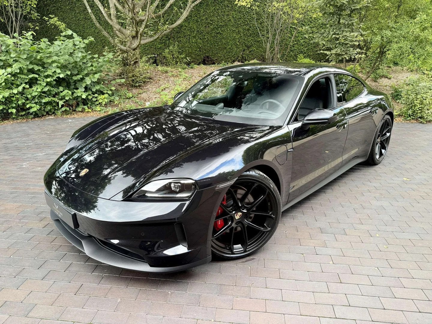 Porsche Taycan 4S 105kWH/BOSE/Pano/ACC/Chrono/Surround/21", Auto's, Automaat, 4 deurs, Gebruikt, Zwart