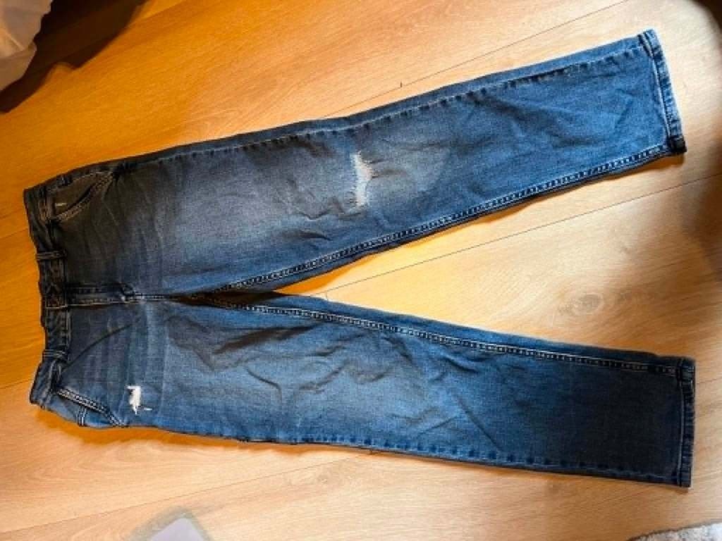 jeans blauw garcia 170, Kinderen en Baby's, Kinderkleding | Maat 170, Broek, Gebruikt, Ophalen of Verzenden, Garcia