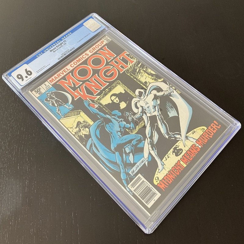 Moon Knight Vol.1 #3 N CGC (1981) NM+ (9.6), Boeken, Strips | Comics, Eén comic, Amerika, Marvel Comics, Verzenden