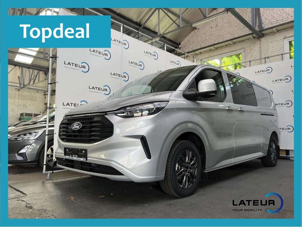 Ford Transit Custom Multi-Use Limited 320L 136Pk A8 PACK6 +, Autos, Camionnettes & Utilitaires, 100 kW, Achat, Euro 6, 211 g/km