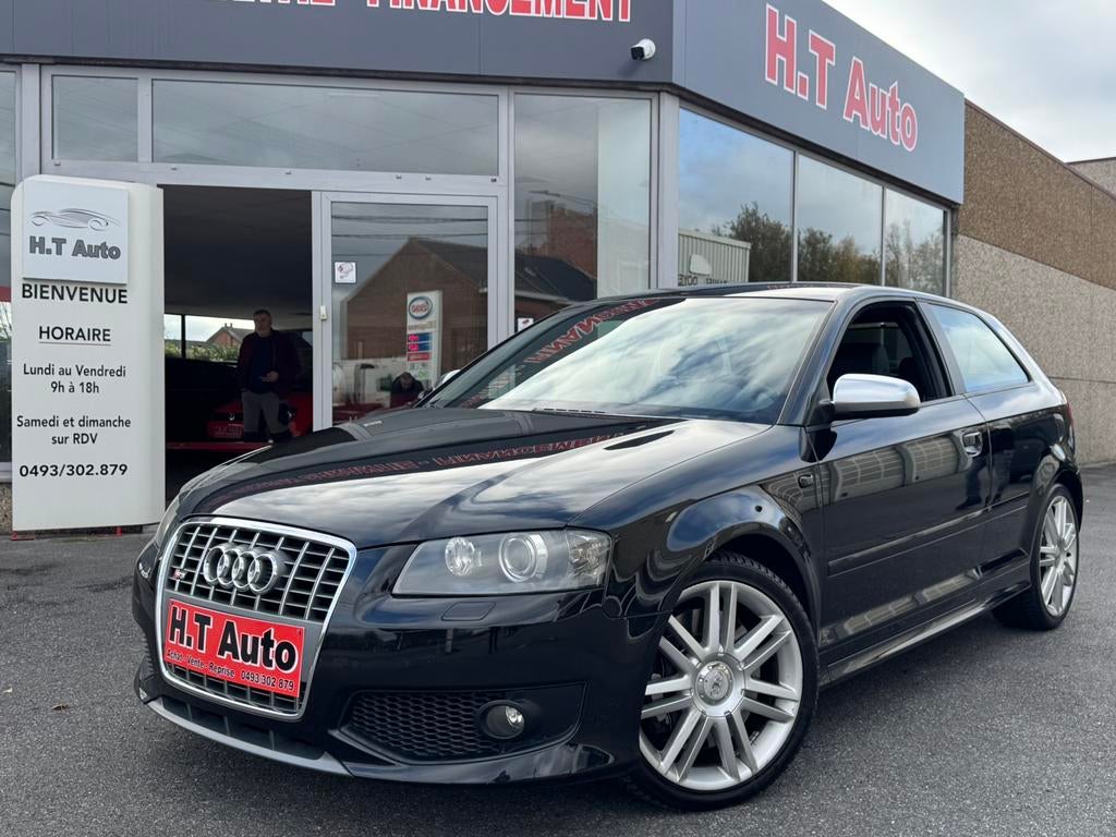 AUDI S3 2.0 TURBO 16v TFSI QUATTRO gps cuir xenon garantie, Autos, Cuir, Entreprise, 110 g/km, Boîte manuelle