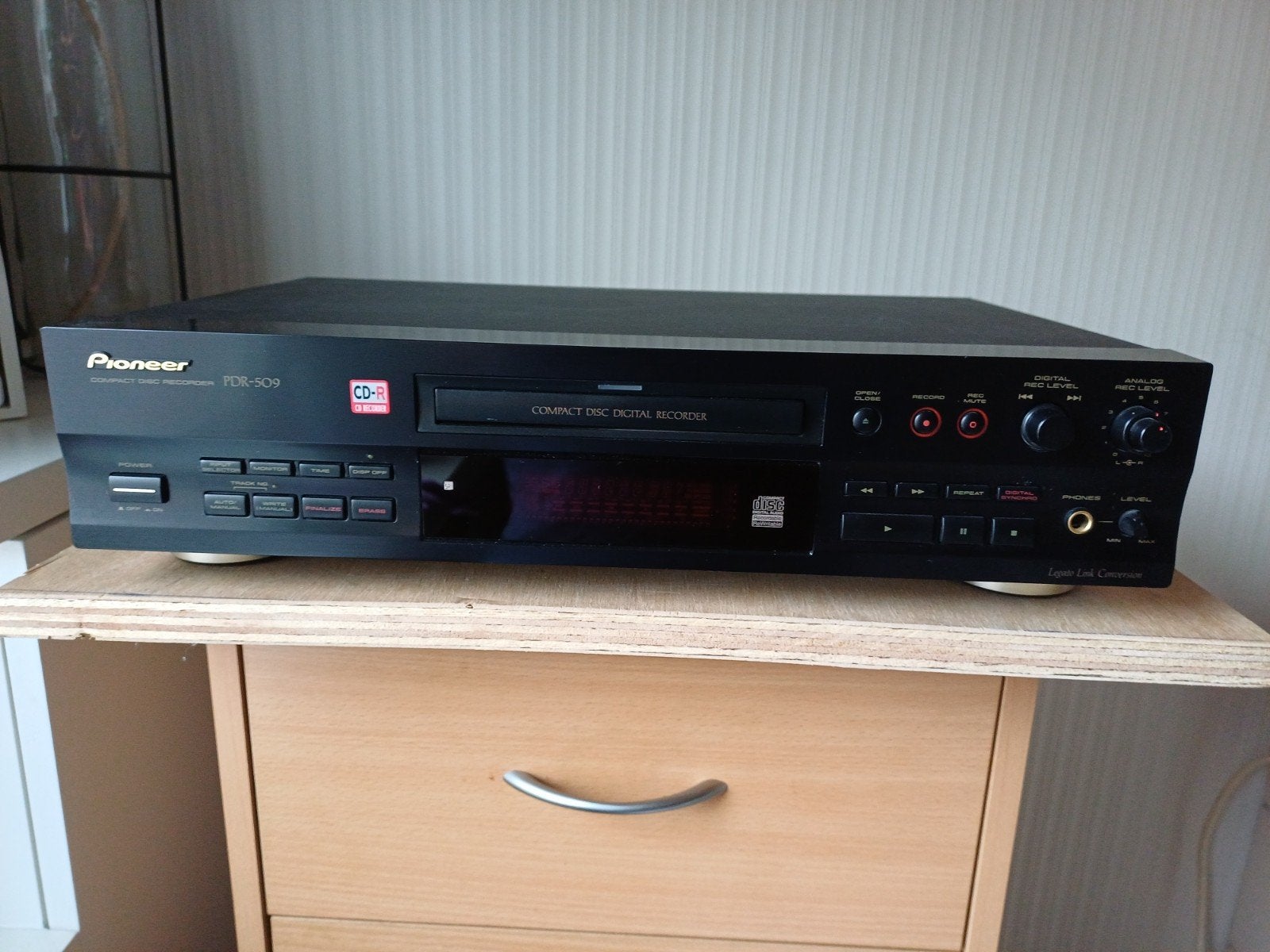 Pioneer PDR-509 CD Recorder / CD Player - Speelt uitstekend!, Enlèvement, Pioneer