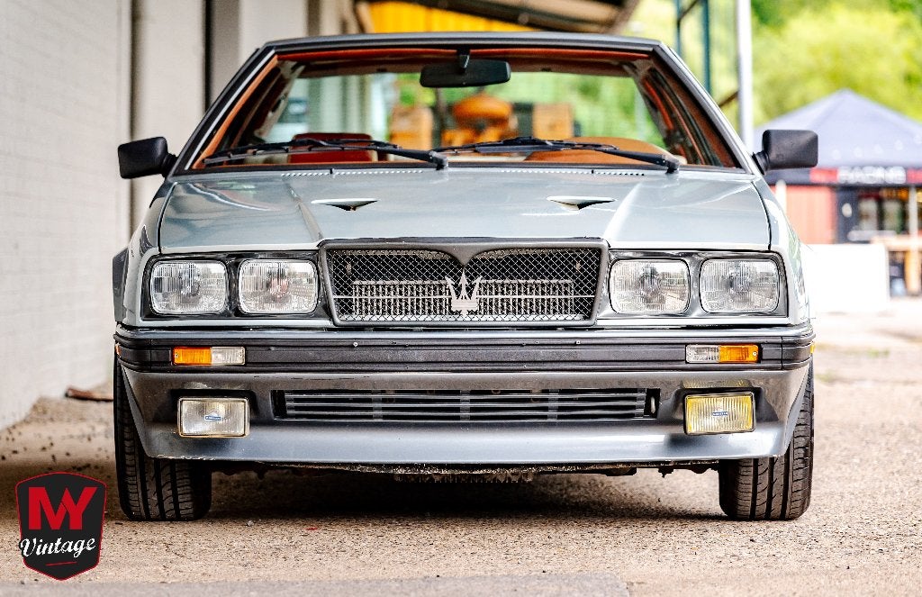 Maserati biturbo V6 2.0L Si - 220cv, Autos, Argent ou Gris, Boîte manuelle, Alcantara, 2 portes