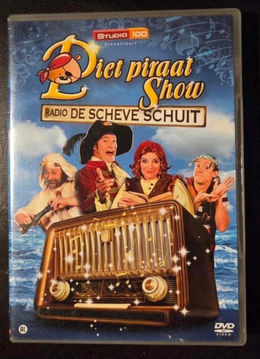 Piet Piraat Show: Radio de Scheve Schuit  - DVD, CD & DVD, Tous les âges, Enlèvement ou Envoi, Comme neuf, Néerlandais