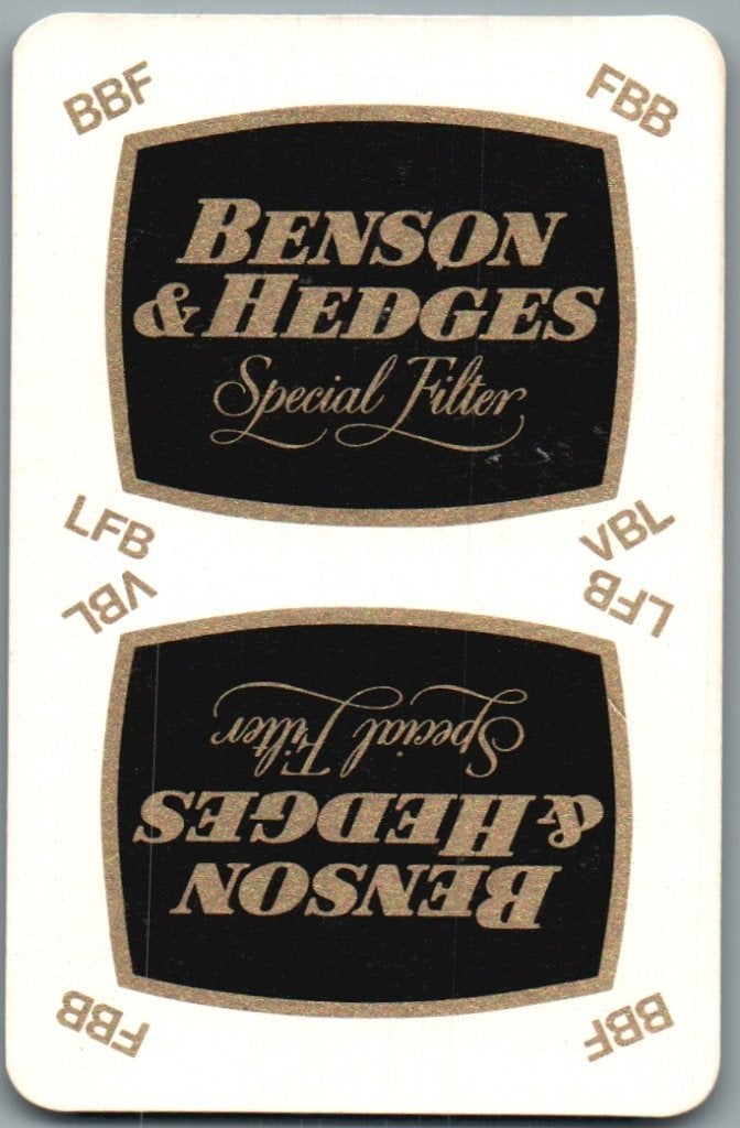 joker - J4799 - Benson & Hedges, Verzamelen, Ophalen of Verzenden, Zo goed als nieuw, Speelkaart(en)
