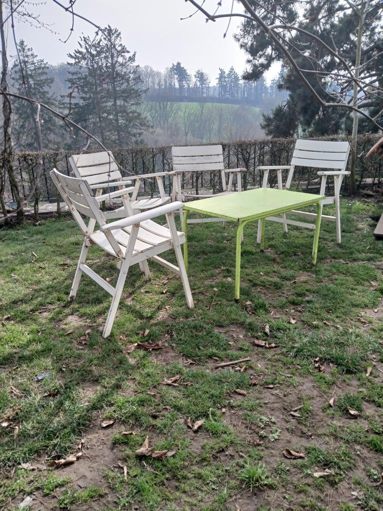 Chaises vintage en bois de 1970, Bois