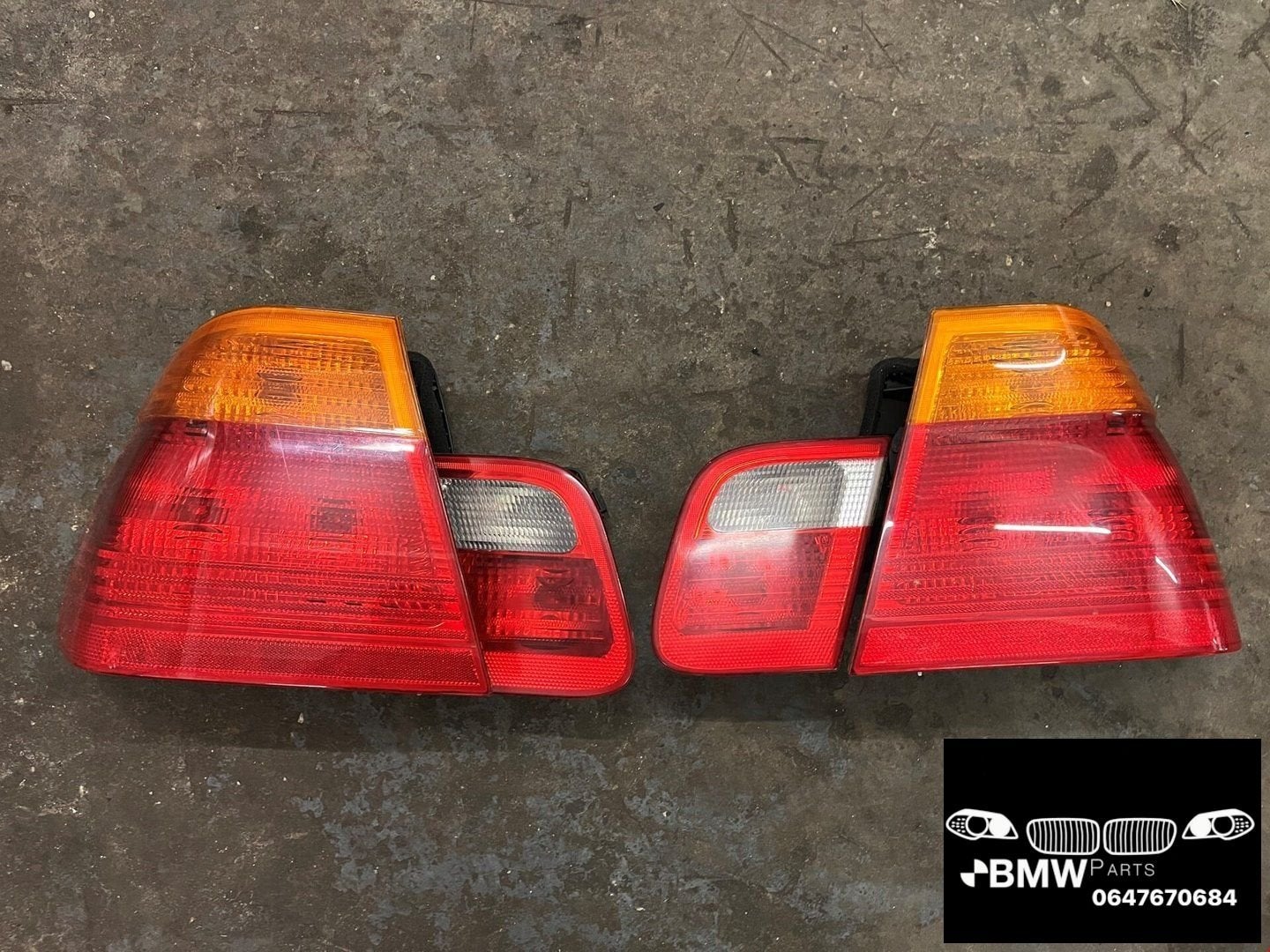 Set achterlicht Bmw 3-Serie E46 PFL sedan, Gebruikt, -, -, Ophalen of Verzenden