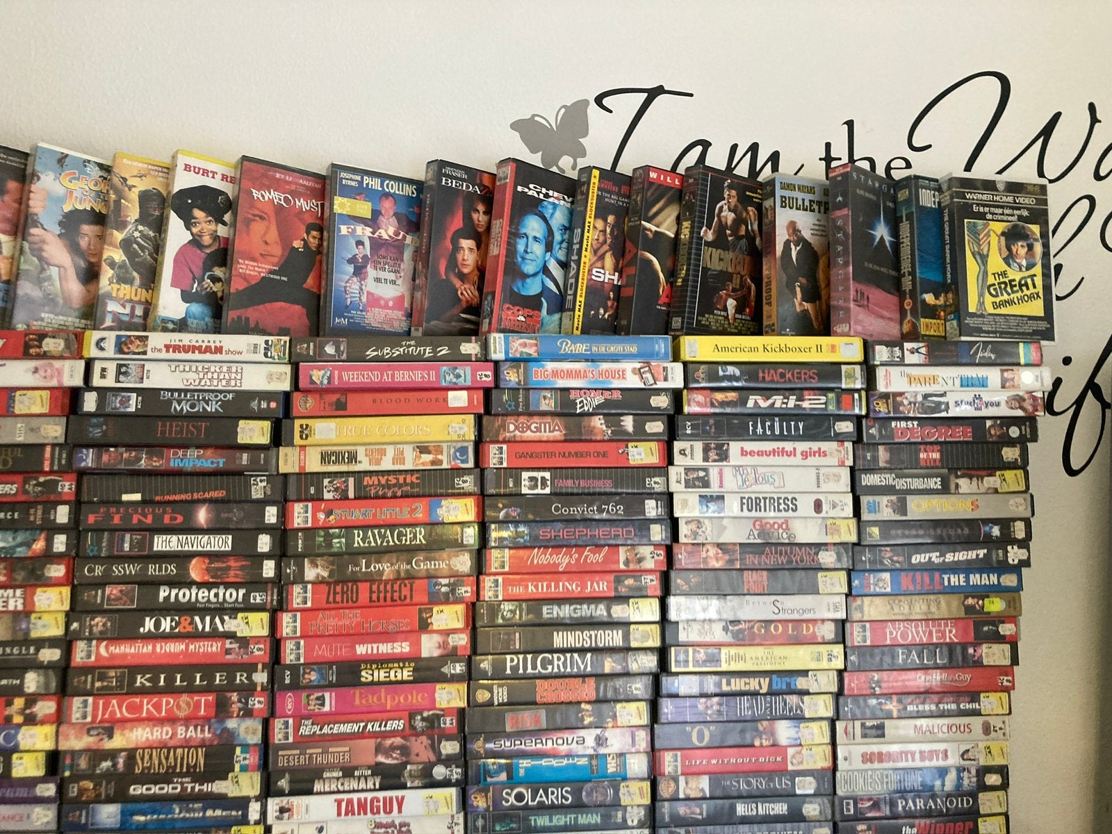 Vidéothèque, cassettes vidéo Vhs ex ental collector, CD & DVD, Enlèvement ou Envoi, Utilisé