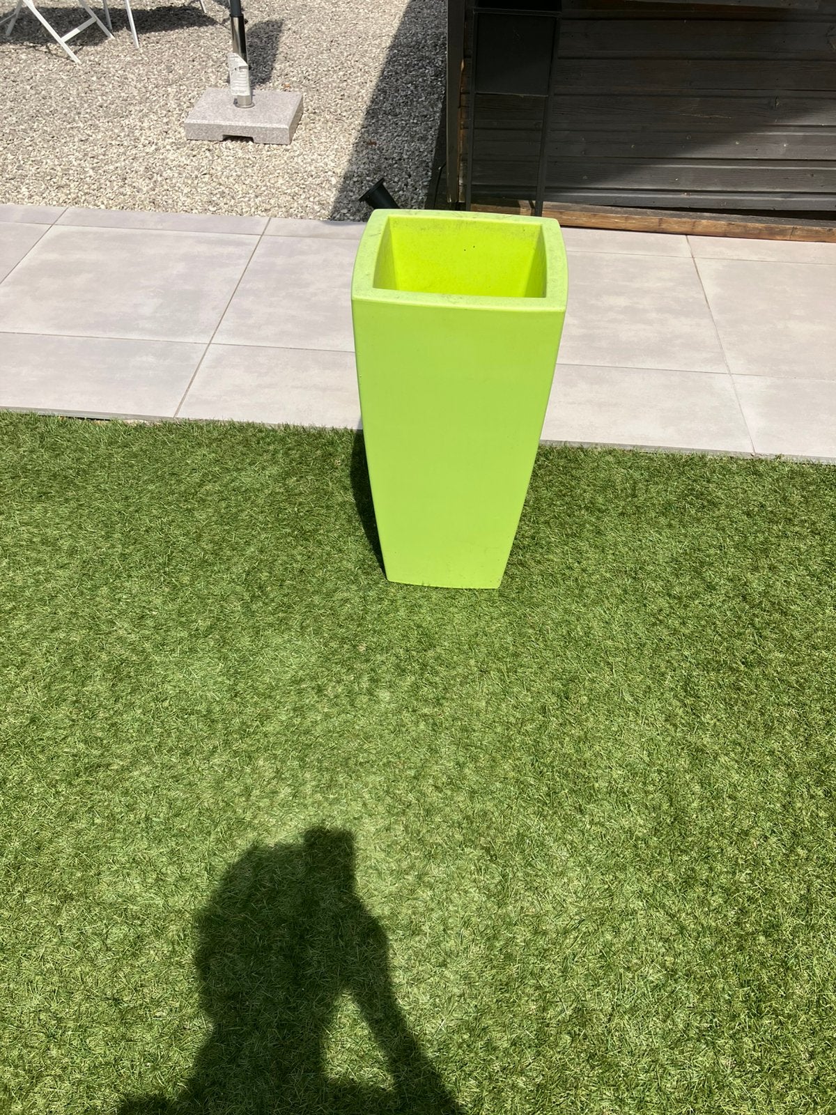 Groene bloembak Elho, Ophalen, Kunststof, Gebruikt, Minder dan 60 cm