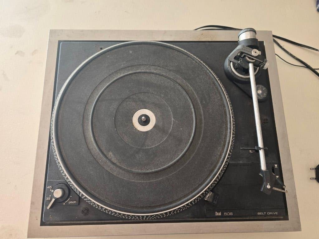 platine DUAL 506, Muziek en Instrumenten, Ophalen, Gebruikt, Draaitafel, Overige merken