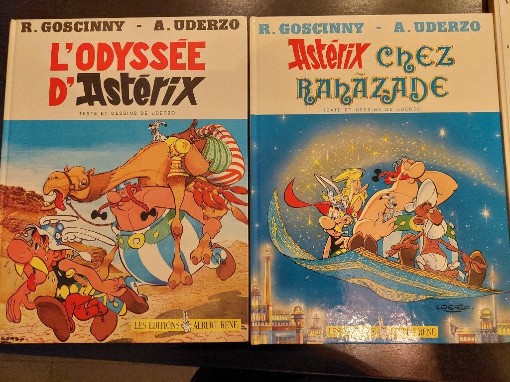 Strips van Asterix hardcover - in het Frans, Boeken, Ophalen of Verzenden