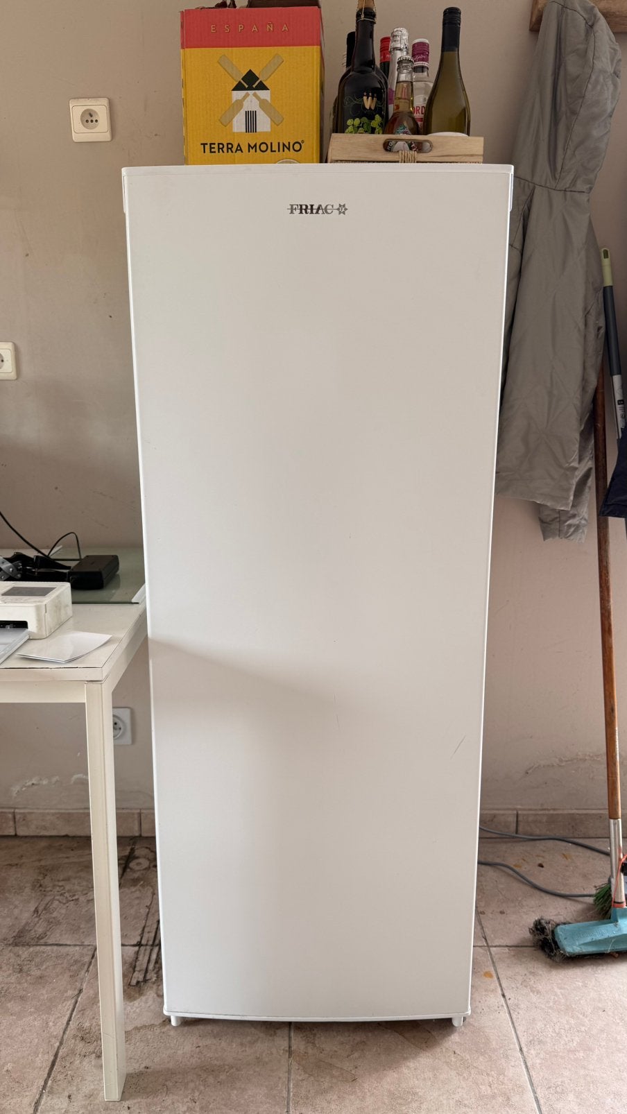 Friac koelkast, Elektronische apparatuur, Koelkasten en IJskasten, Ophalen, Zonder vriesvak, 200 liter of meer, Zo goed als nieuw