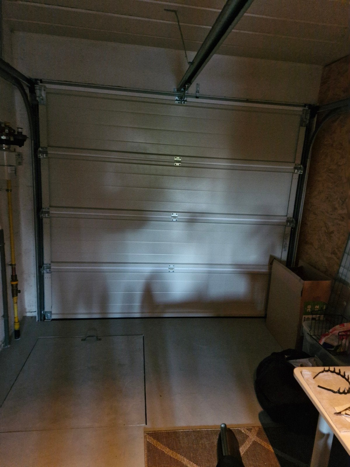 Garage poort zeer goede staat met motor ., Ophalen, Gebruikt