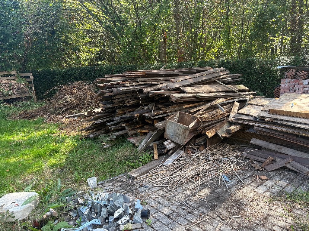Bois de chauffage gratuit, Enlèvement