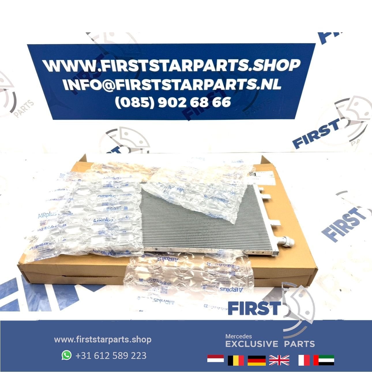 A0995006001 RADIATEUR ORIGINEEL MERCEDES W177 A45 W118 CLA45, Gebruikt, -, Ophalen of Verzenden, -