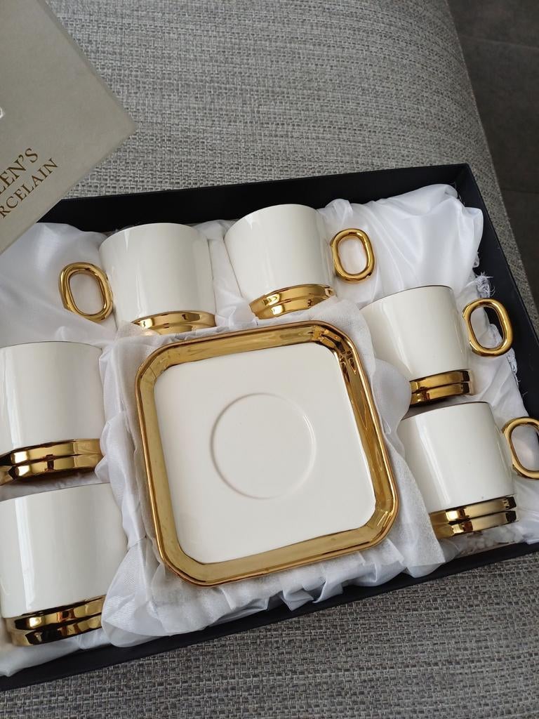 Koffieset nooit gebruikt, Enlèvement ou Envoi, Neuf, Porcelaine