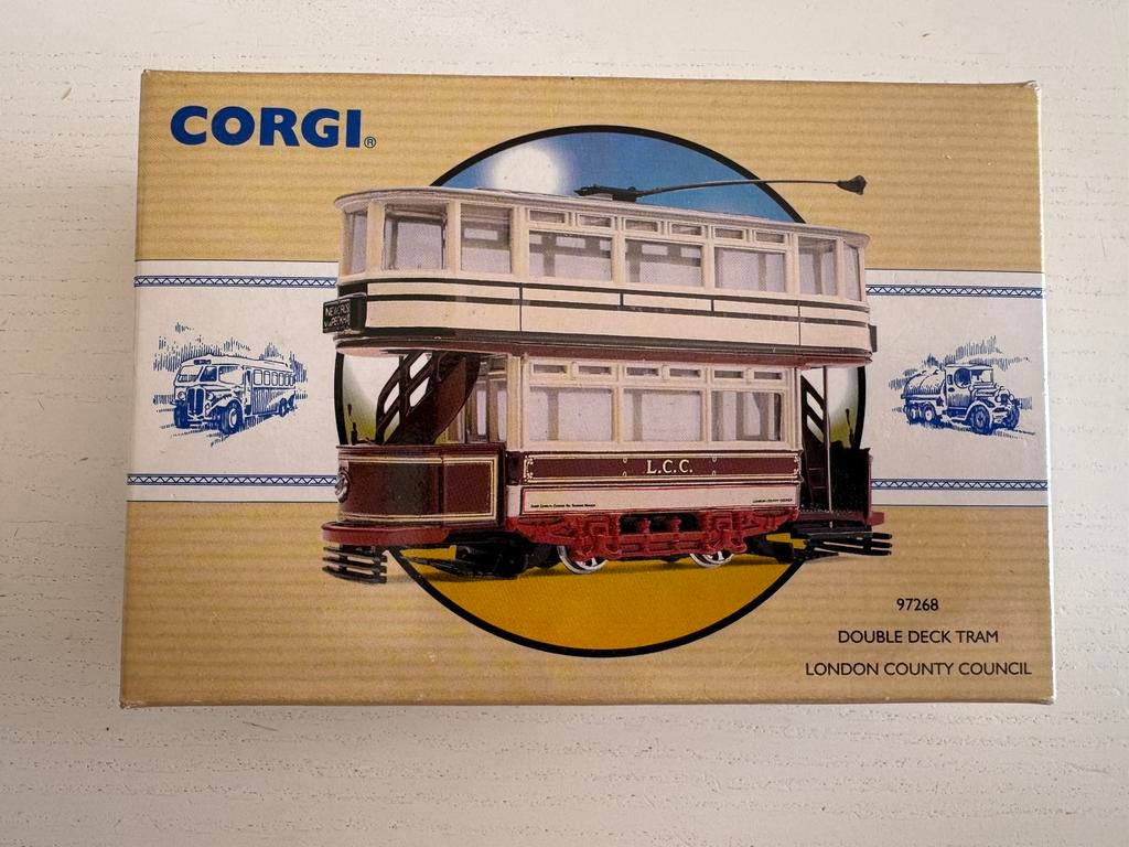 Tramway à deux étages à toit fermé Corgi 97268, Enlèvement, Comme neuf